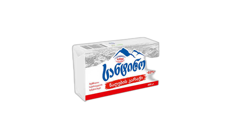 კარაქი /სანტინო/ (82.5%) 200გრ