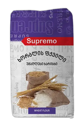 ფქვილი /სუპრემო უმაღლესი ხარისხის/ 2 კგ