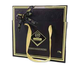 ბომბონერი /ელიტ /ასორტი შავი /170გრ