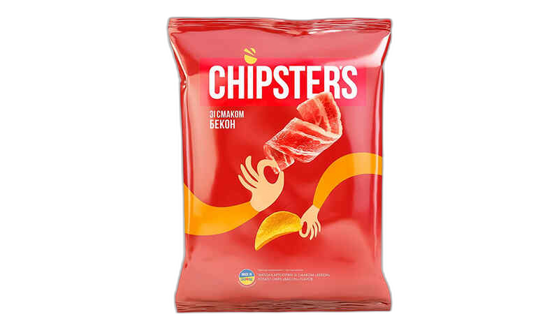 ჩიფსი / ჩიფსტერს / ბეკონი / 140გრ