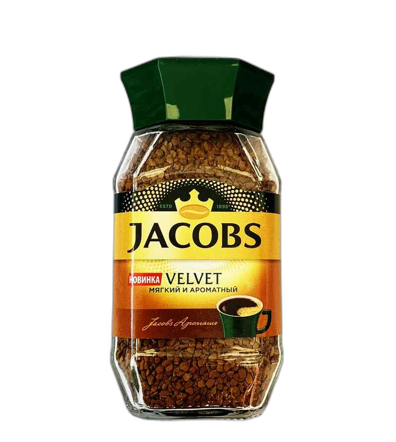 ყავა ხსნადი /იაკობს მონარქი/ველვეტი/95გრ