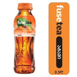 ცივი ჩაი/Fuse Tea ატამი/0.5ლ