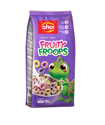 ბურბუშელა/OHO ხილის ფრაგმენტებით/150გრ