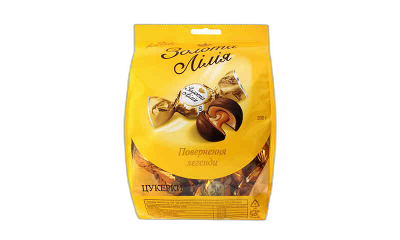 შოკოლადის კანფეტი / კონტი / ოქროს ლილია / 200 გრ