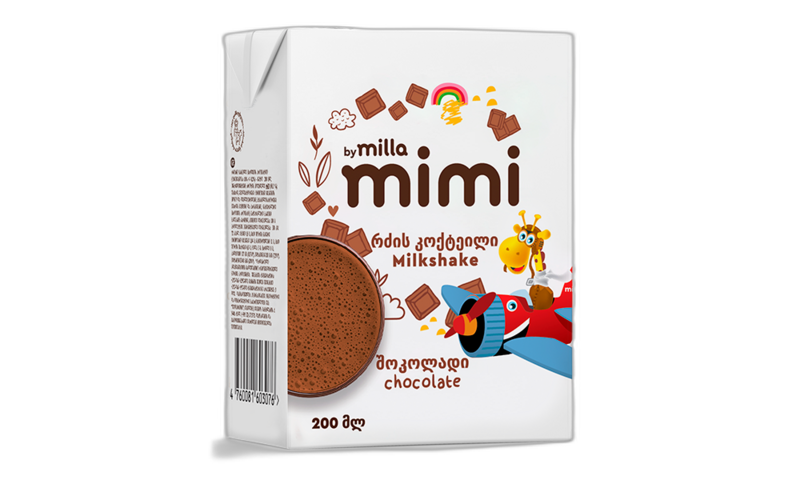 რძის კოქტეილი/ მილა / შოკოლადის /200გრ