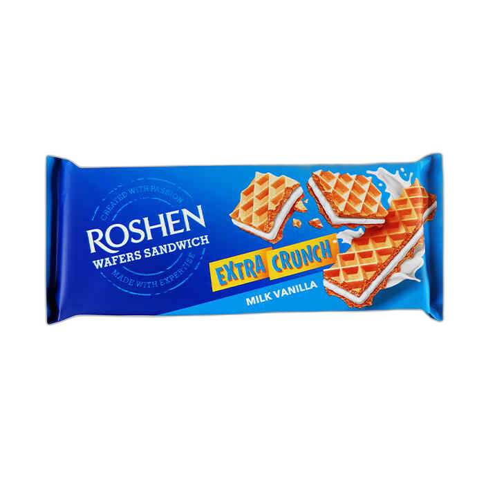 ვაფლი / როშენი / ვაფერს / რძით და ვანილით / 142გრ