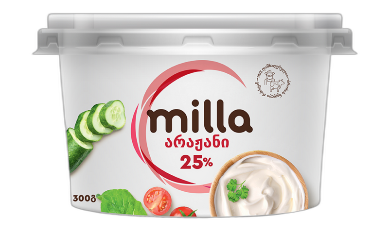 არაჟანი /  მილა  25% / 300გრ