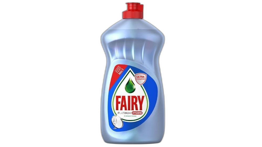 Fairy Platinum ჭურჭლის სარეცხი სითხე ლიმონი და ლაიმი 500მლ