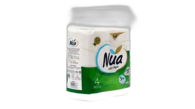 ტუალეტის ქაღალდი /ნუა/3ფ/4ც