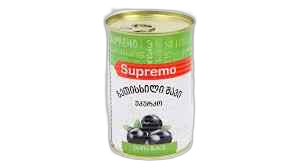 ზეთისხილი /სუპრემო შავი უკურკო/ 425გრ