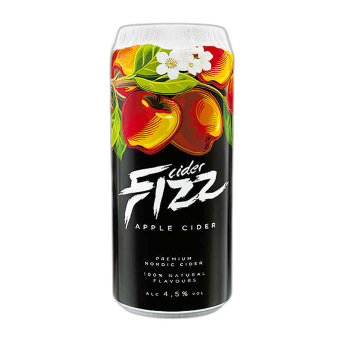 საიდერი/FIZZ ვაშლი 4.5%/0.5 მლ