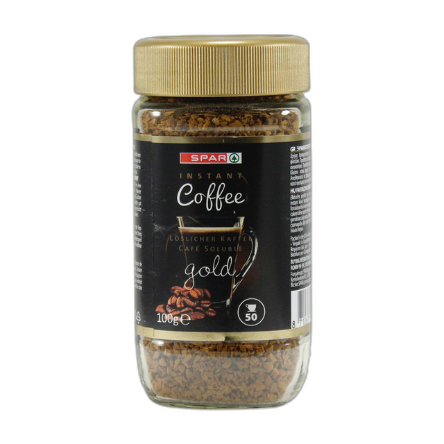 ყავა ხსნადი / SPAR გოლდი / 100 გრ