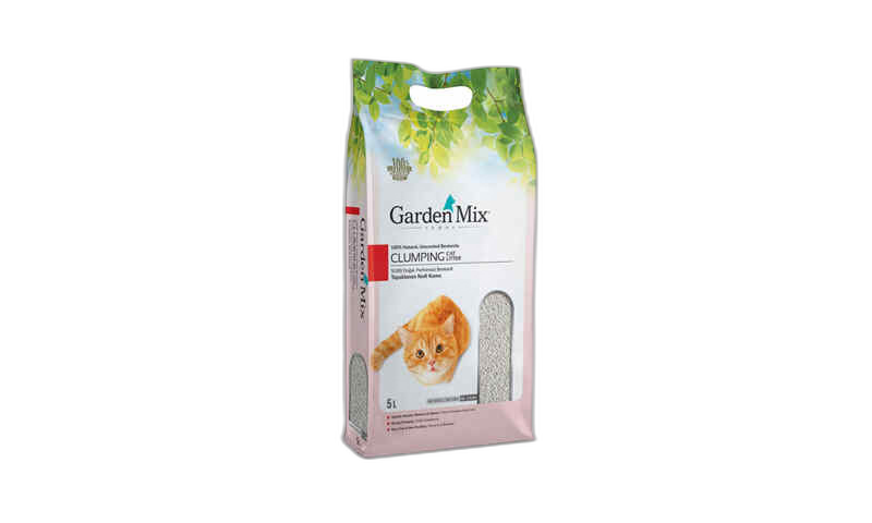 გარდენმიქსი ქვიშა კატებისთვის სტანდარტული Non-Scented 5 ლ