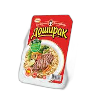 სუპი /დოშირაკი თეფშზე საქონლის/90გრ