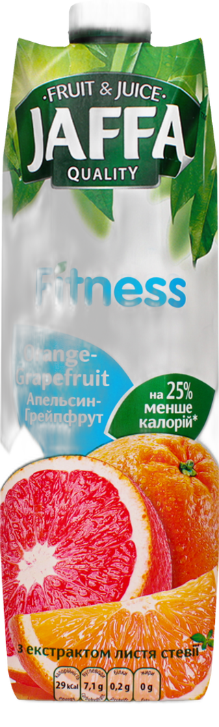 Jaffa ნექტარი ფორთოხლის-გრეიფრუტის 0.95 ლ