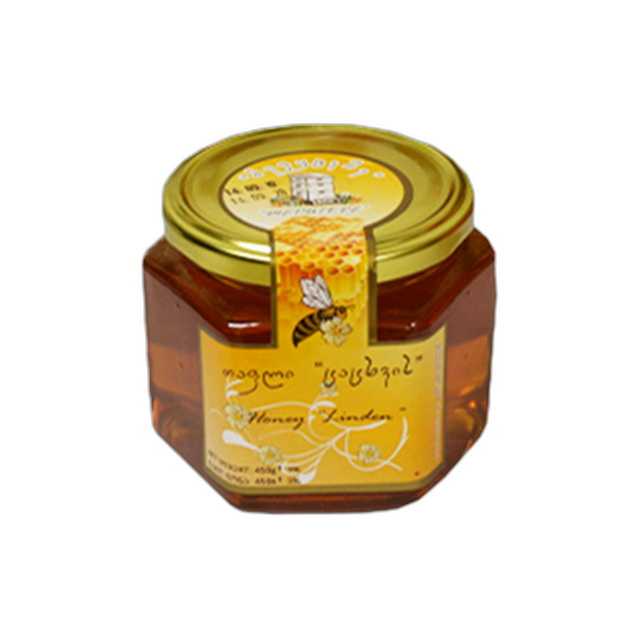 თაფლი/მეფუტკრე ცაცხვი/450გრ