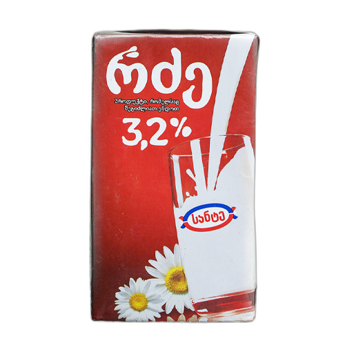 რძე /სანტე/ (3.2%) 1ლ