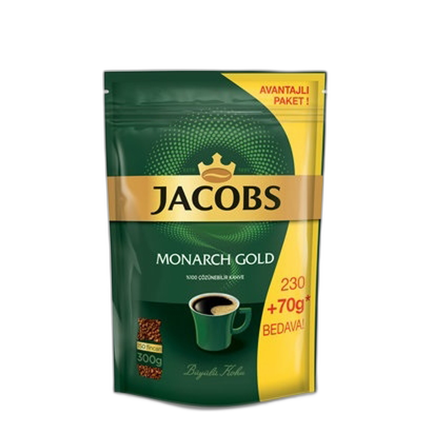 ყავა ხსნადი/იაკობს მონარქი/230გრ+70გრ 8714599516768