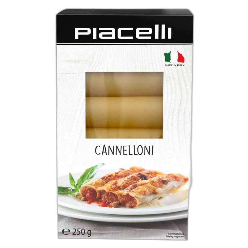 PIACELLI იტალიური მაკარონი კანელონი 500გრ 9002859043789