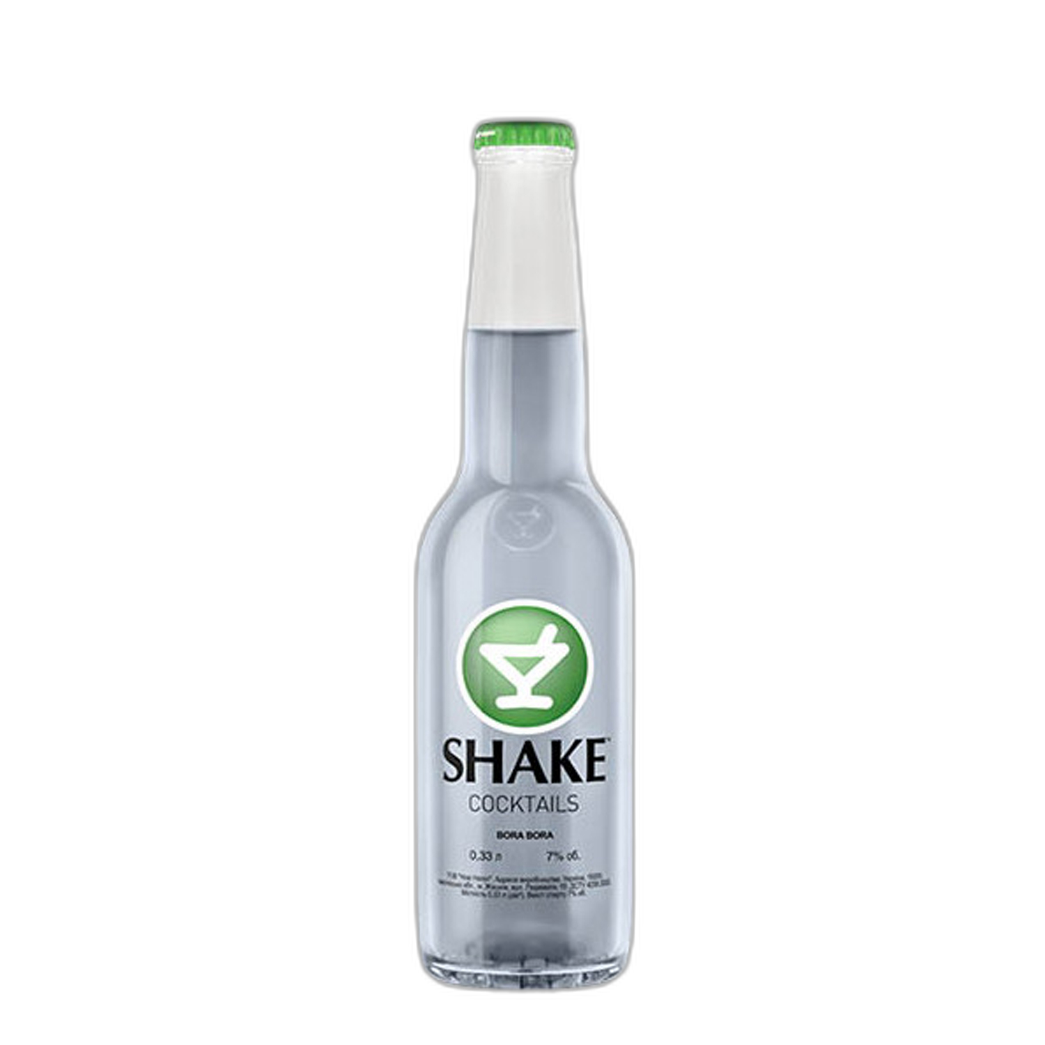 კოქტეილი შეიკი "ბორა-ბორა" (შუშა)  0.33 ლ 4820097893738