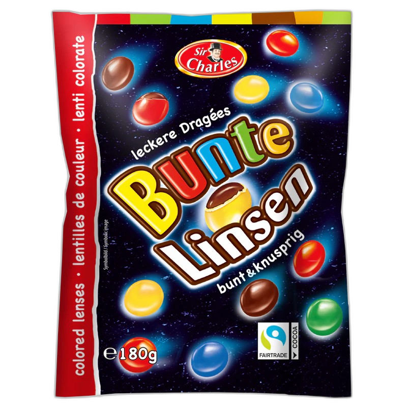 ფერადი შოკოლადის ბურთები  რძით  9002859100710