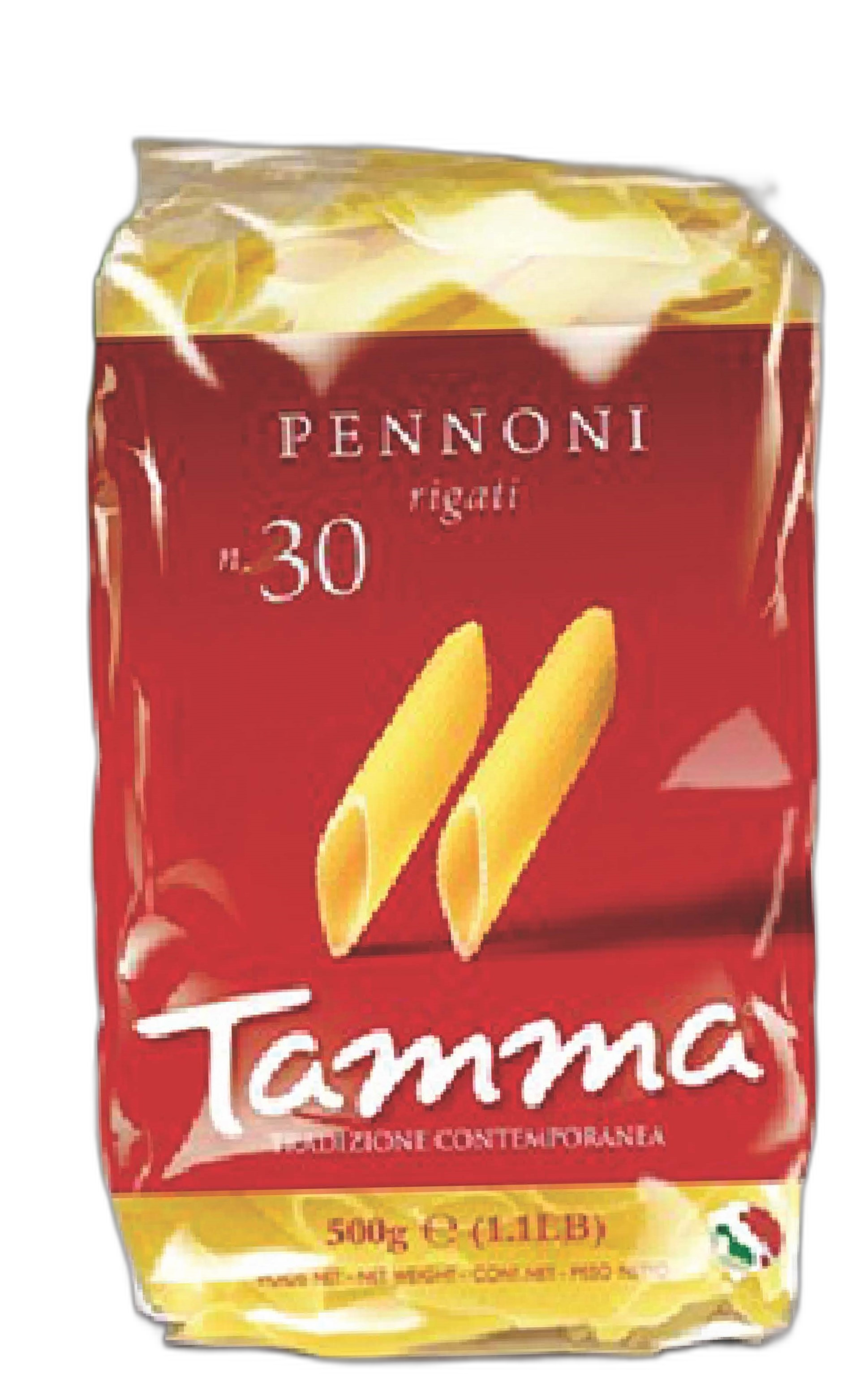 PENNE RIGATE: 500gr TAMMA #036 8006905010368