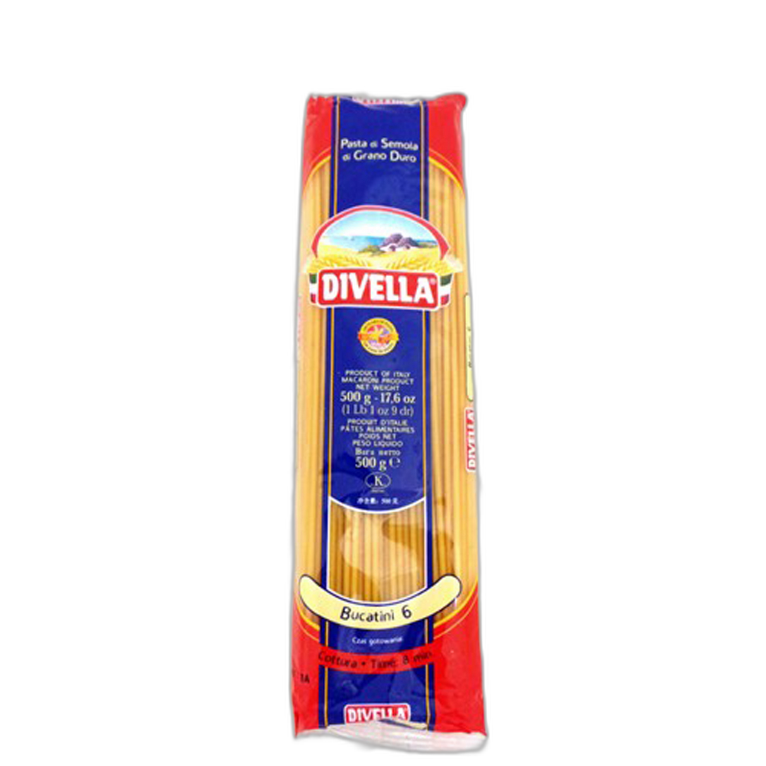 მაკარონი დიველა/ბუკატინი/500გრ 8005121000061
