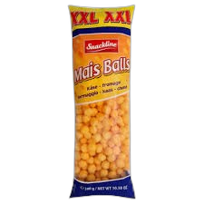 XXL სიმინდის ბურთულები ყველი დამარილებული 300გრ 9002859094330