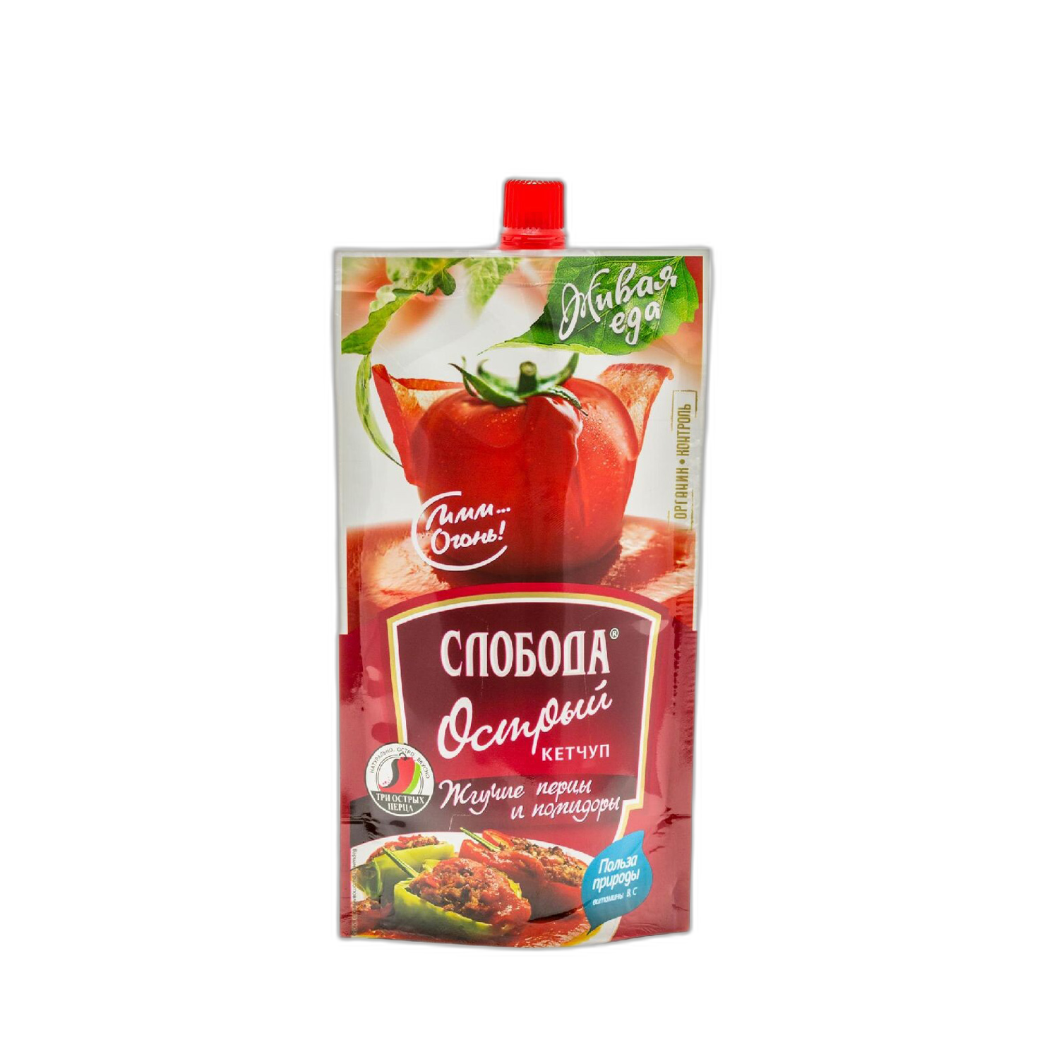 კეტჩუპი სლობოდა ცხარე/დოზატორი/200გრ 4600699510970