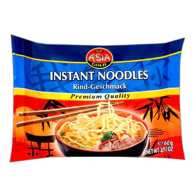 NOODLES სწრაფი მომზადების ლაფშა საქონლის 60გრ 9002859063183