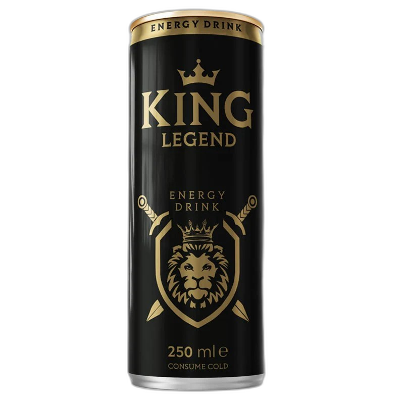 ენერგეტიკული სასმელი KING LEGEND ORIGINAL 250მლ 8681529001253