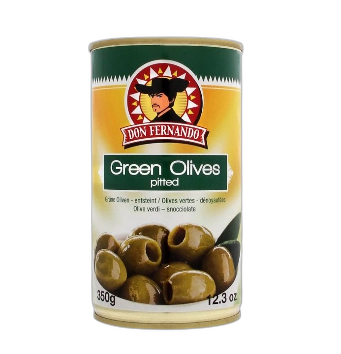 green olives მწვანე ზეთისხილი უკურკო 350გრ 9002859052088