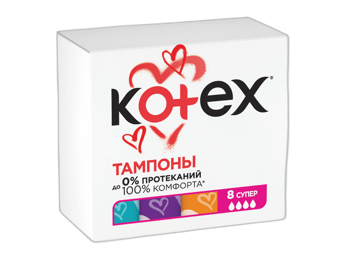 4541 კოტექს ულტრა სორბ - ტამპონი, სუპერი (8*24ც) 5029053534541