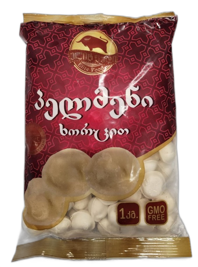პელმენი ხორცით 1კგ შეფუთვა 4860117150311