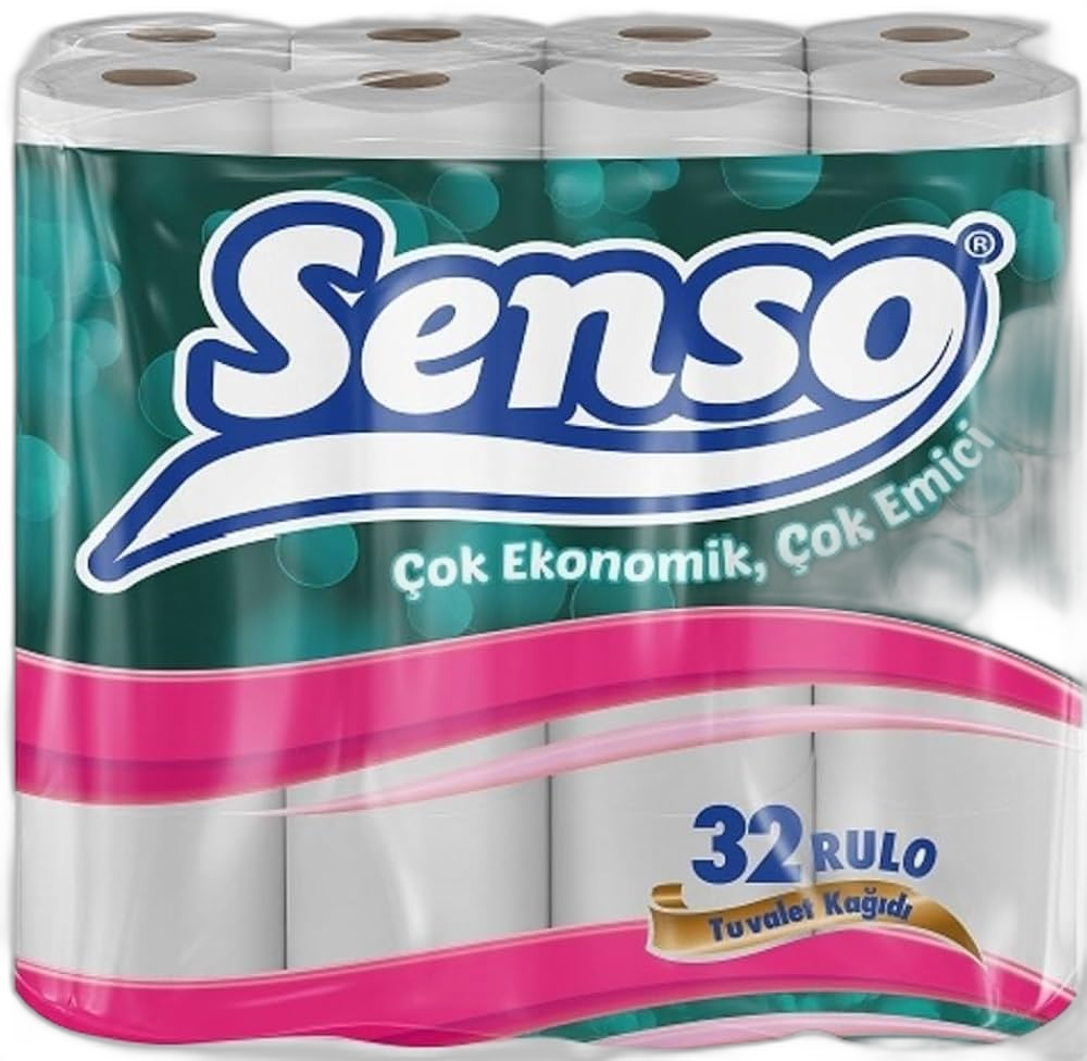 SENSO ტუალეტის ქაღალდი 2ფ 32*3ცალიანი  8692382014298