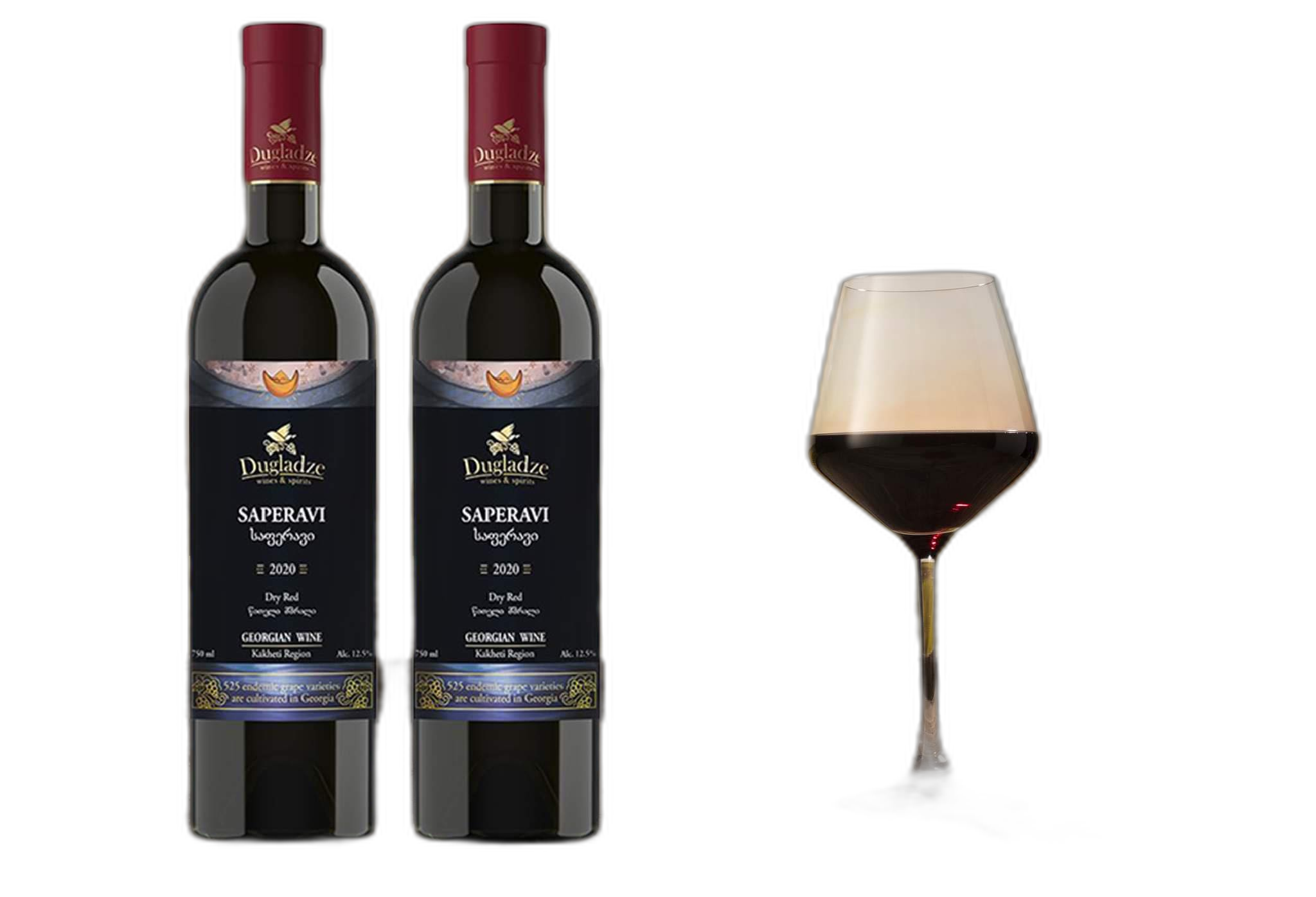 ღვინო/საფერავი წითელი/მშრალი/0.75 4860003237652