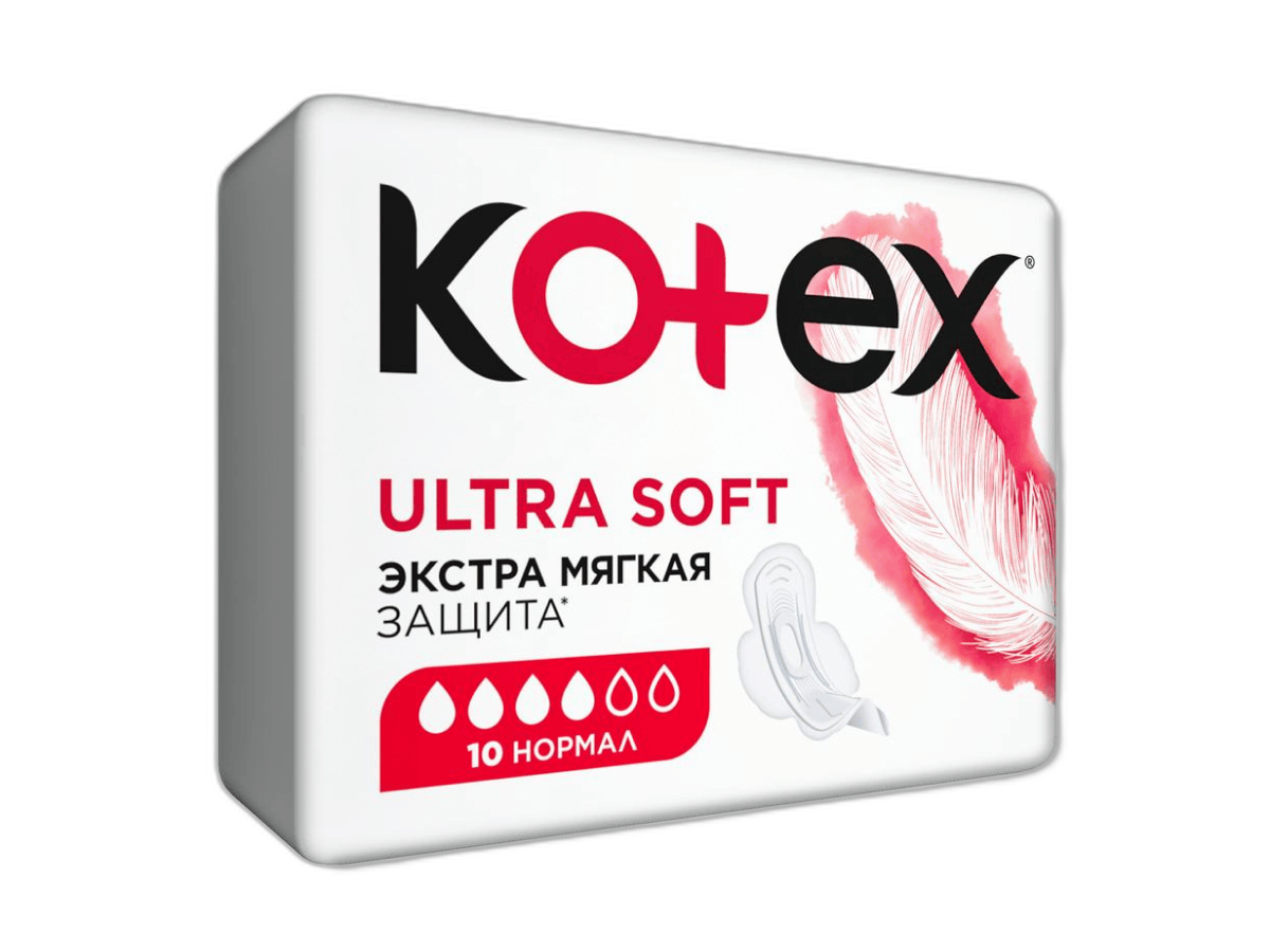 კოტექს ულტრა სოფტ ნორმალი 4წვ 10ც 5029053542669