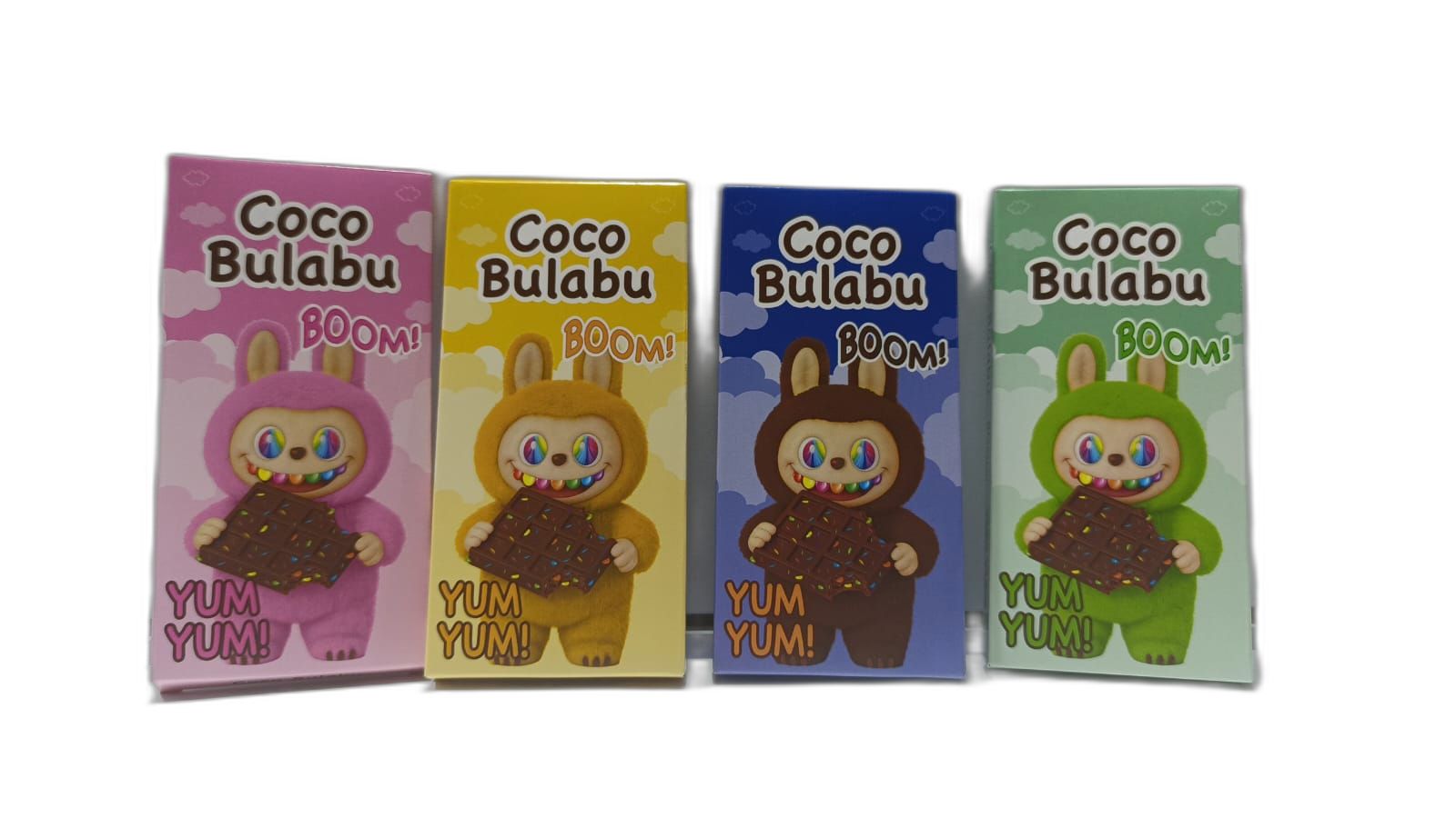 OYAL BULABU შოკოლადის ფილა ფერადები 80გრ*24*6 8694567987564