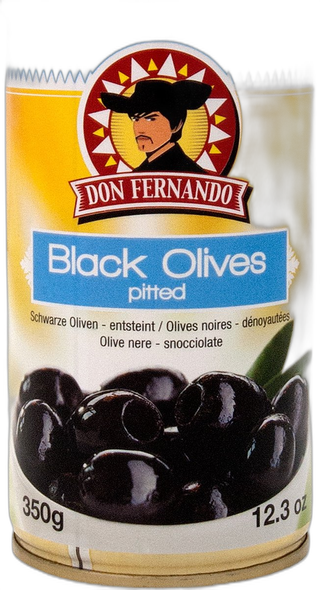 Blackened olives შავი ზეთისხილი უკურკო 350გრ 9002859052163