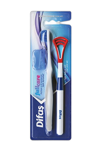 difas კბილის ჯაგრისი პირის ღრუს მოვლის ნაკრები 8690927512292