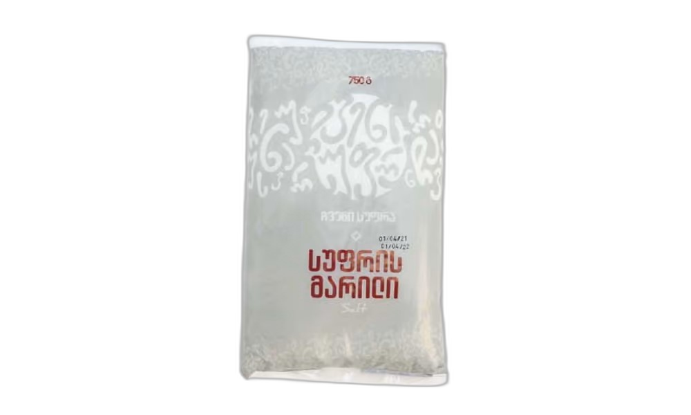 მარილი ჩვენი სუფრა/იოდიზირებული/750გრ 4760072900306