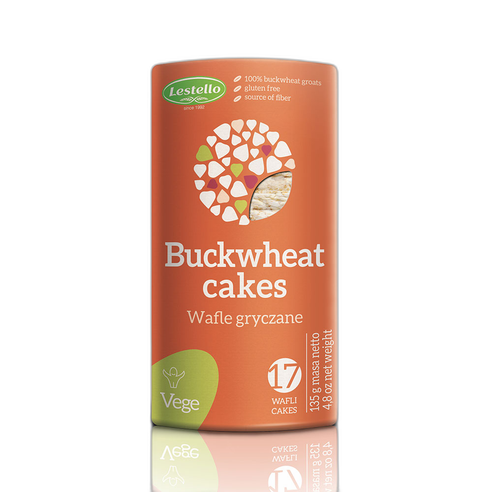 LESTELLO წიწიბურას ნამცხვრები 135 გრ 5902609001035