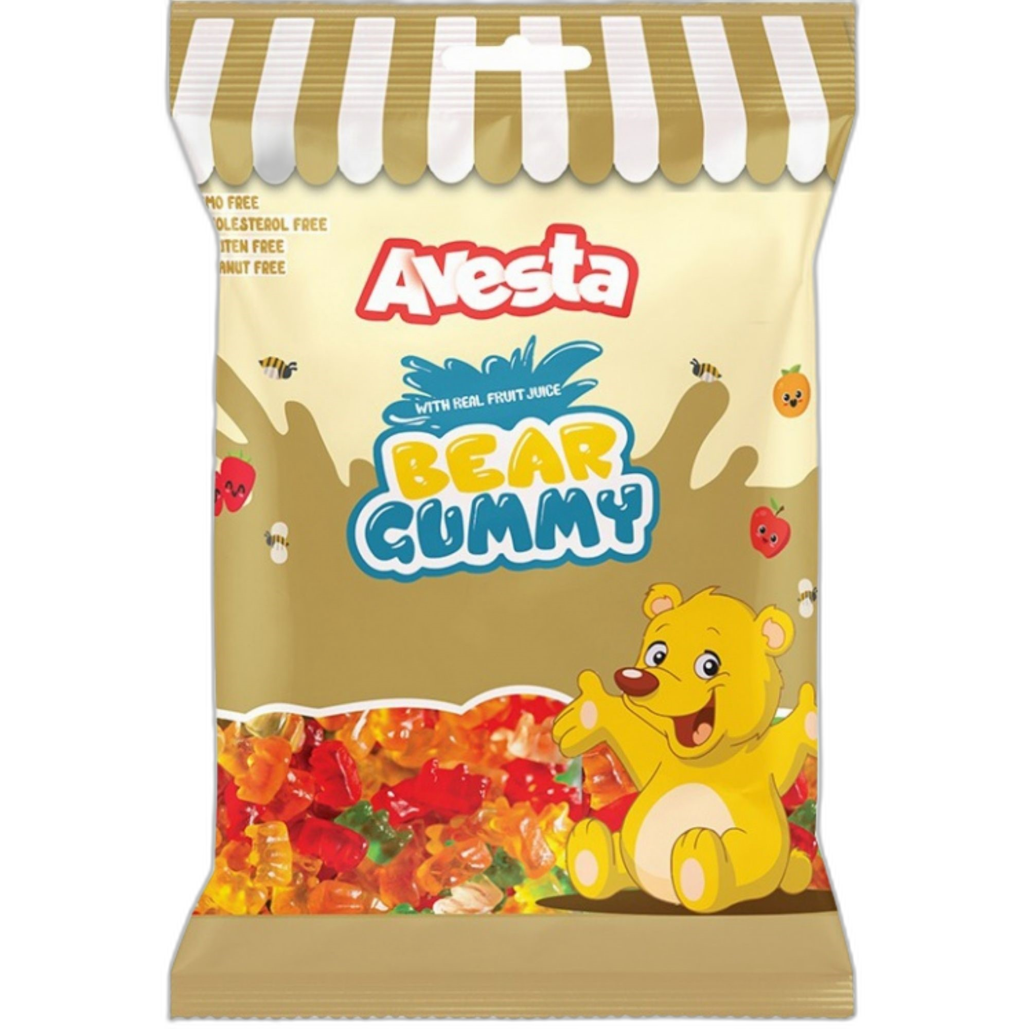 AVESTA დათვი რეზინის კანფეტები 80გრ *50 8681980573580