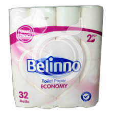 Belinno ტუალეტის ქაღალდი 32 ცალიანი 2ფ 8682376710435