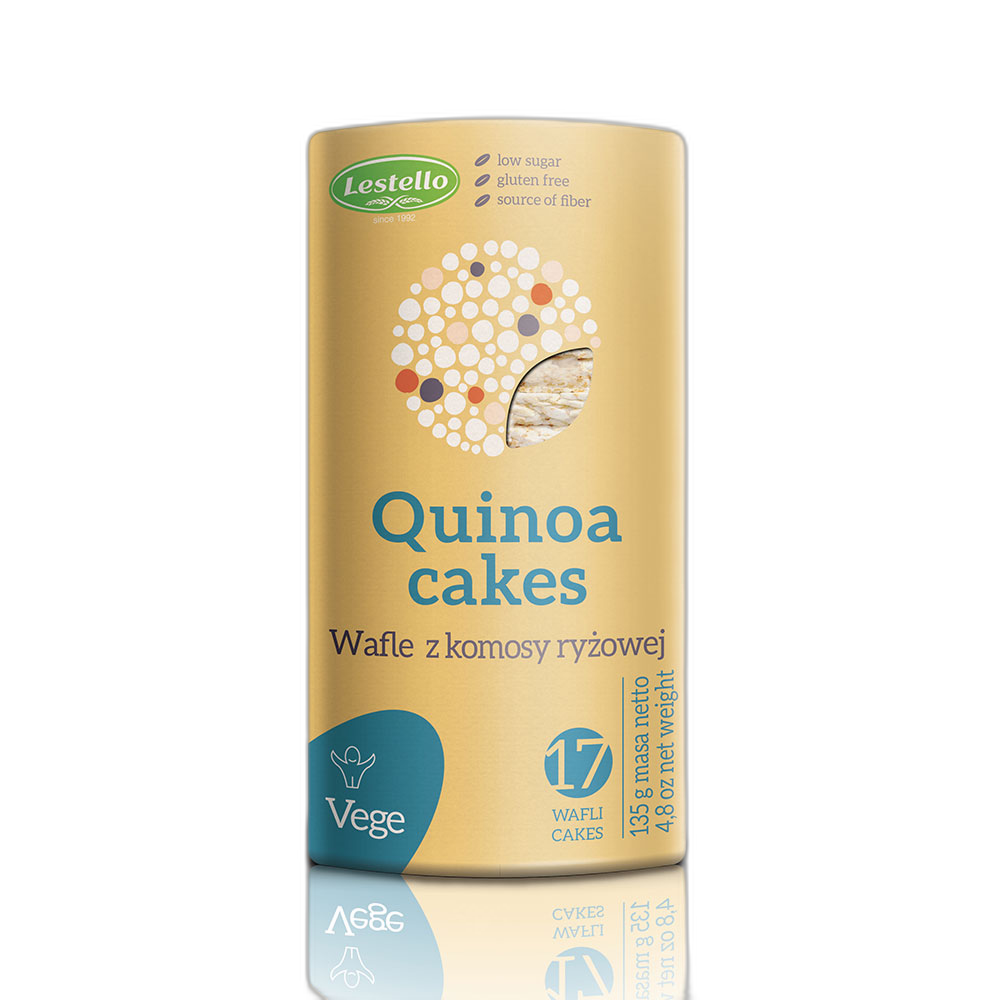 LESTELLO ქინოას ნამცხვრები 135 გრ 5902609001844