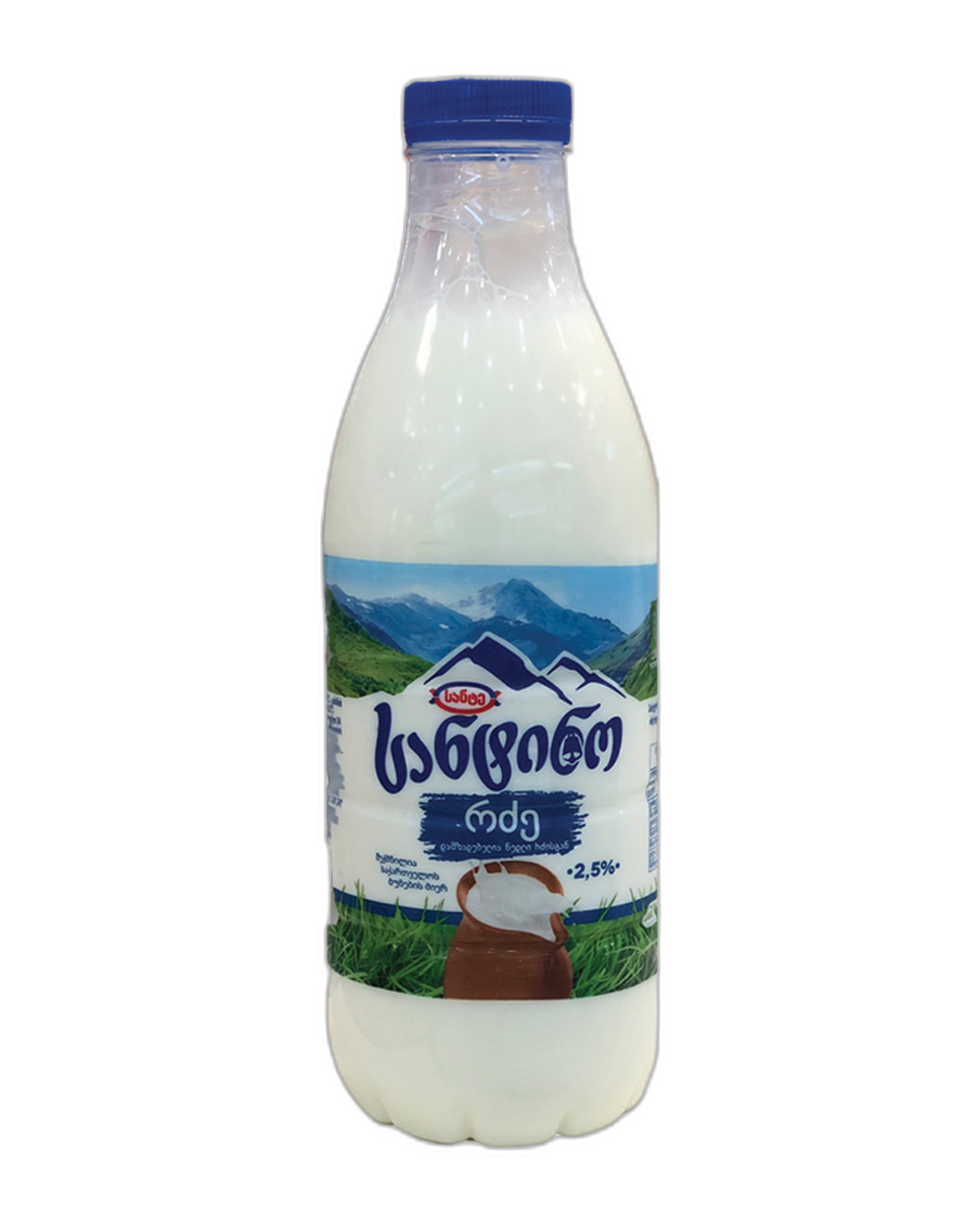 რძე სანტინო  2.5% 950 გ 4860051006811