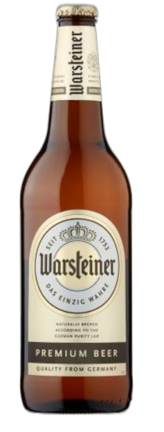 ლუდი ვარშტაინერი (შუშა) 0.66 ლ 4.8% 4000856090831