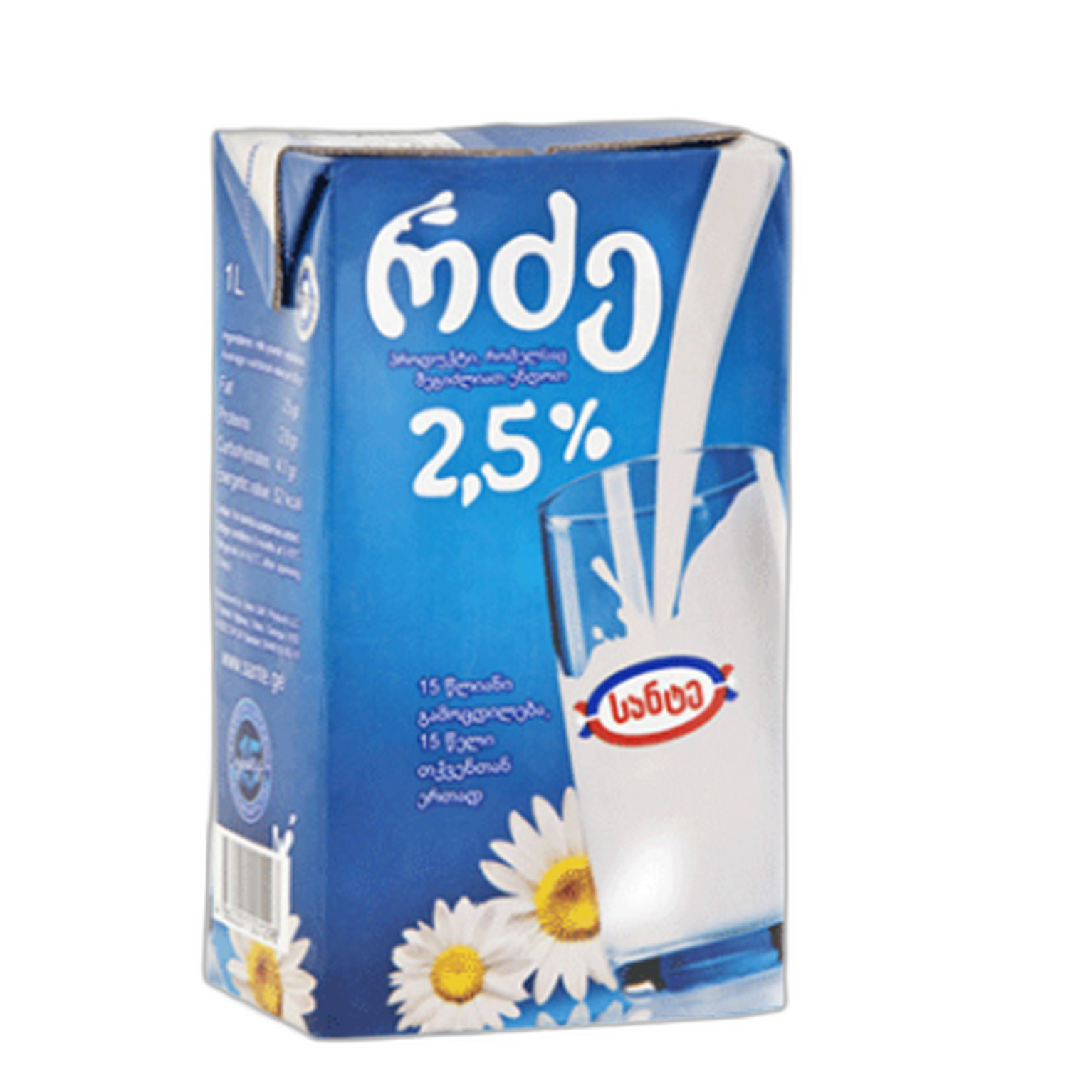 რძე/სანტე 2.5%/1ლ 4860051001298
